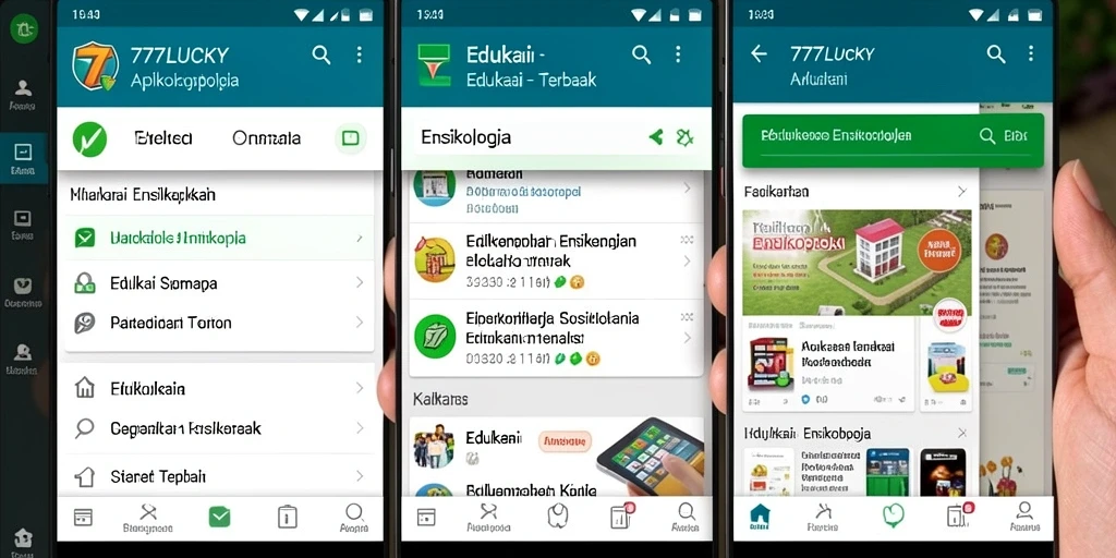 Antarmuka 777LUCKY yang informatif dan menarik.
