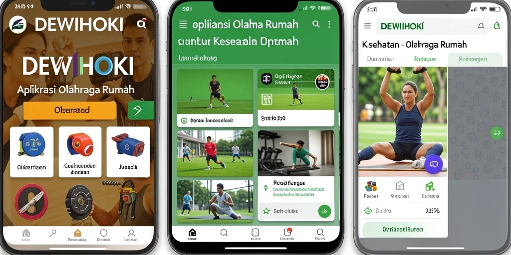 Tampilan antarmuka pengguna DEWIHOKI yang sederhana dan informatif.