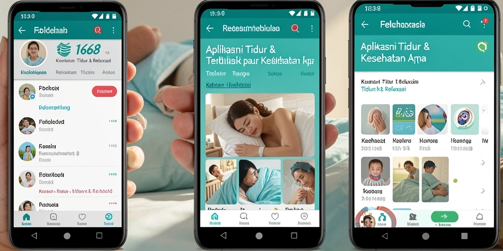 Antarmuka FB168 yang menenangkan untuk tidur lebih baik.